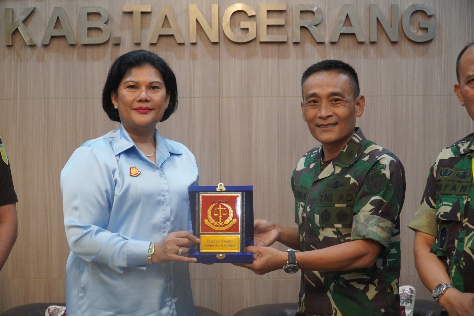 Sinergi Jaga Stabilitas Keamanan, Terima Kunjungan Perwira Siswa Seskoad TNI