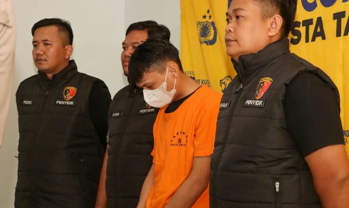 Sasar Konsumen di Bawah Umur, Pengedar Hexymer dan Tramadol Dibekuk Polsek Mauk
