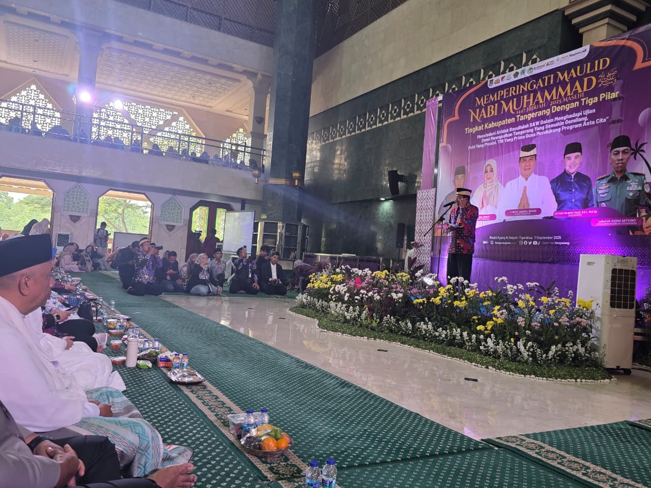 Forkopimda Kompak Hadiri Maulid Nabi 