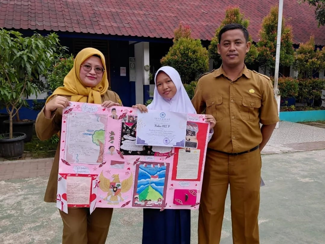 SMPN 1 Kemiri Umumkan Pemenang Lomba Mading