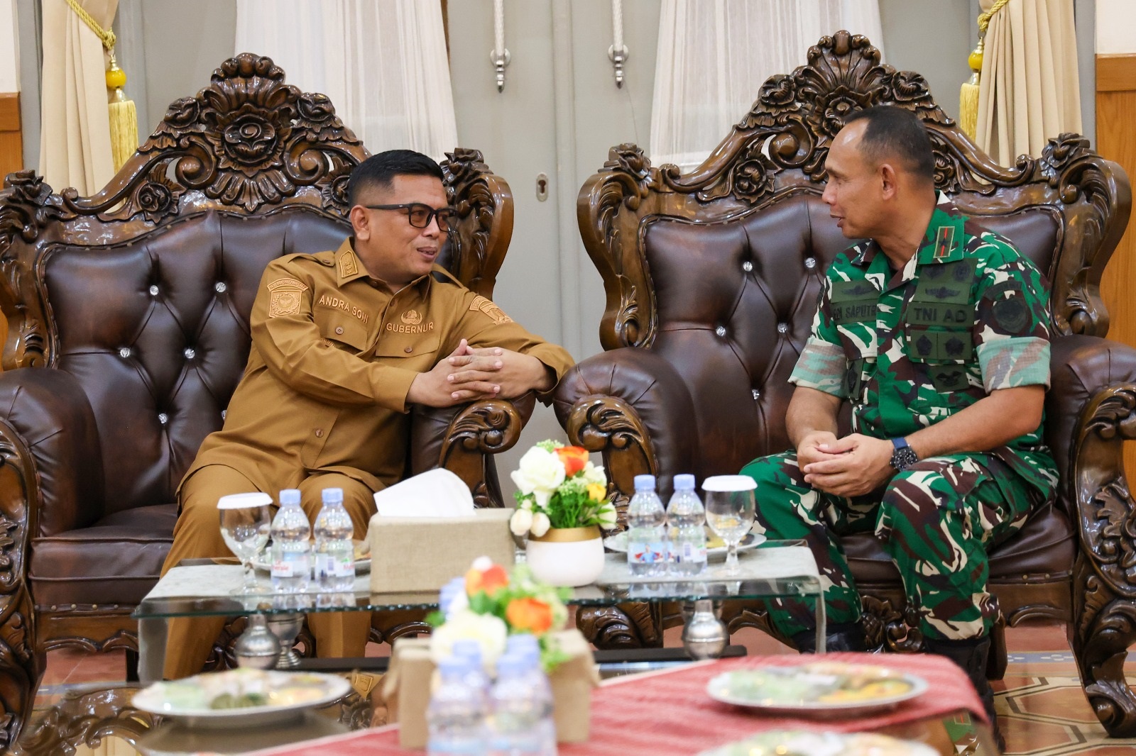 Gubernur dan Danrem Bahas Kondusivitas Banten