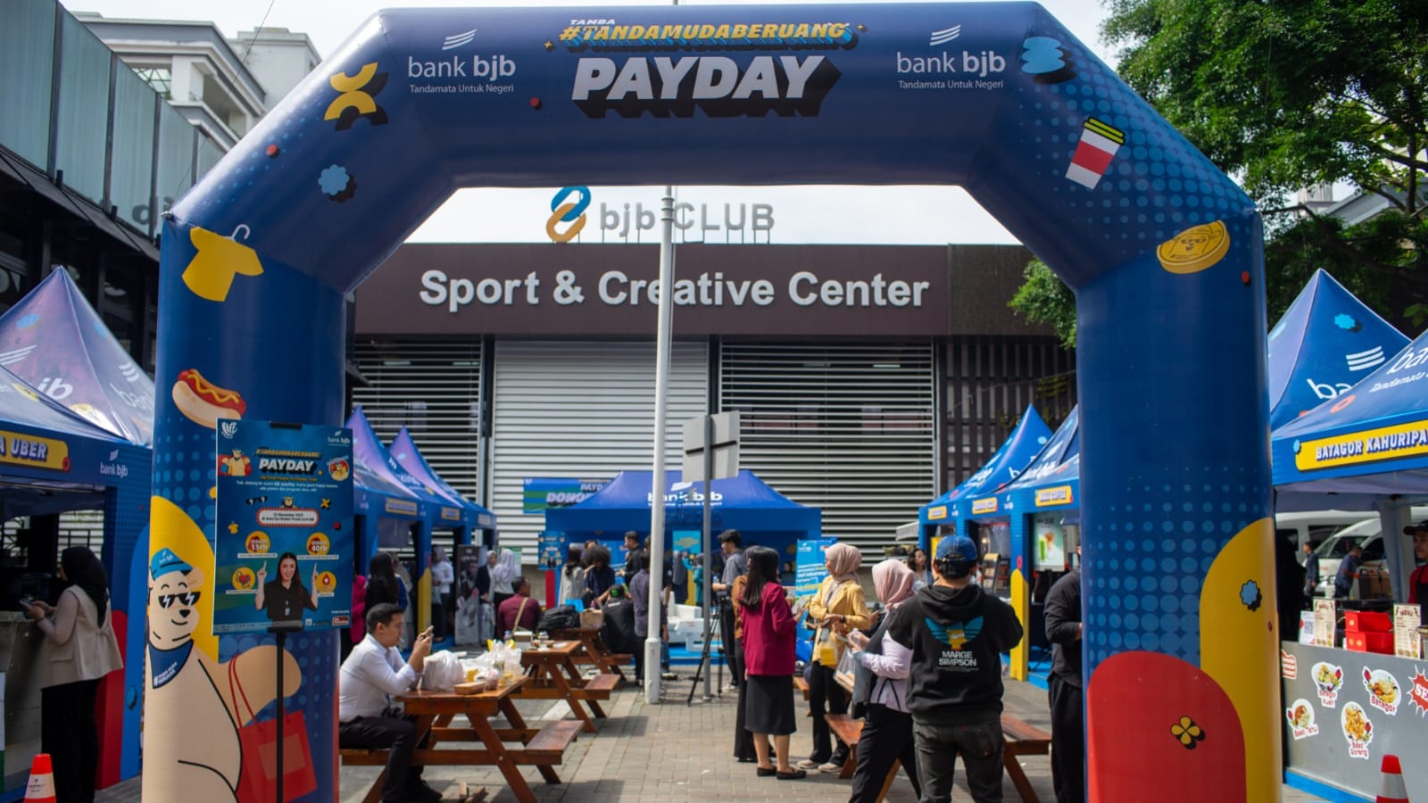 Serunya Gajian bersama bank bjb, Promo Transaksi dan Donor Darah di bjb Payday Vol. 2