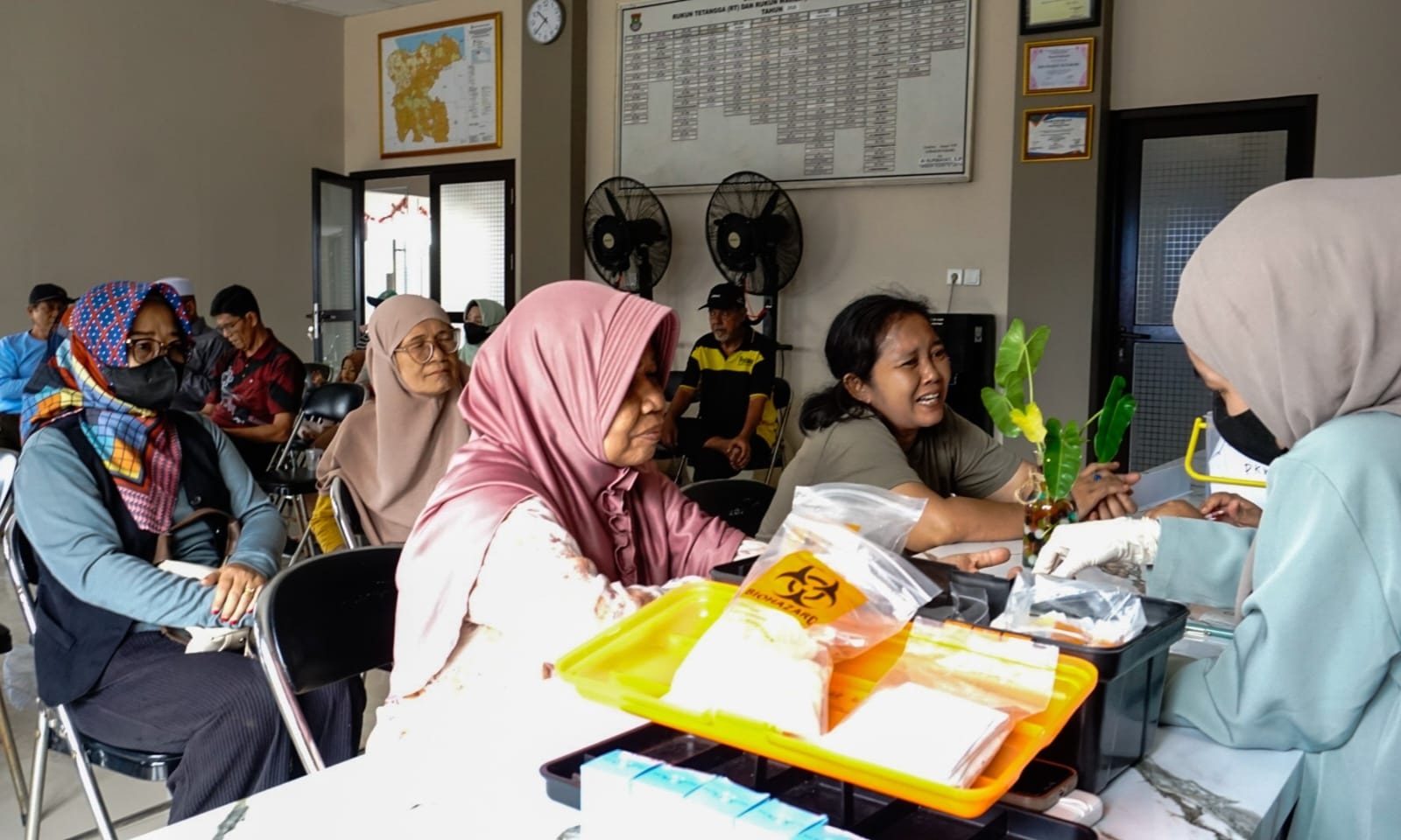 68 Warga Kuta Baru Cek Kesehatan dan Dapat Obat Gratis
