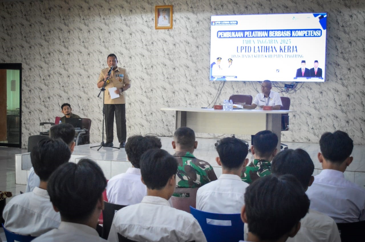 Disnaker Buka Pelatihan Berbasis Kompetensi, Cetak Lapangan Kerja Baru