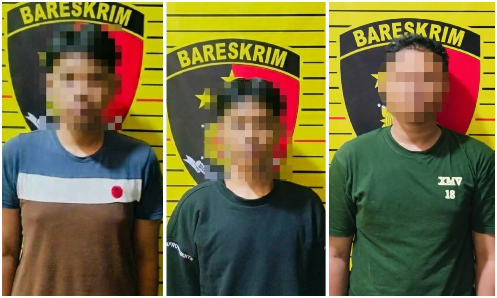 Sajam Disita, Tiga Pelajar Diamankan