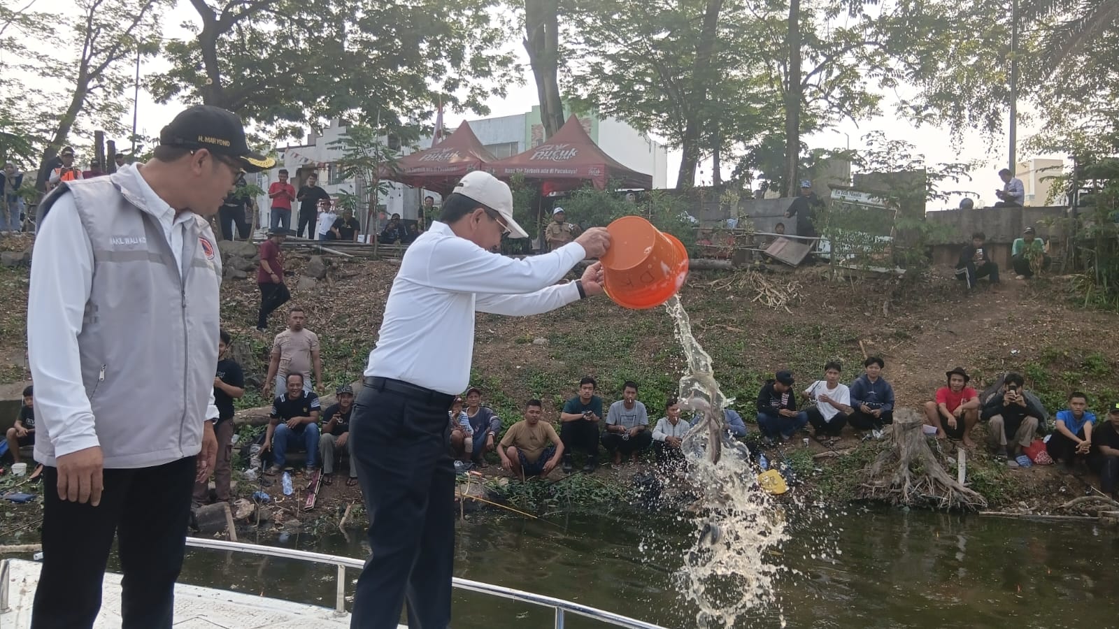 Pemkot Tangerang Gelar Mancing Bersama Masyarakat