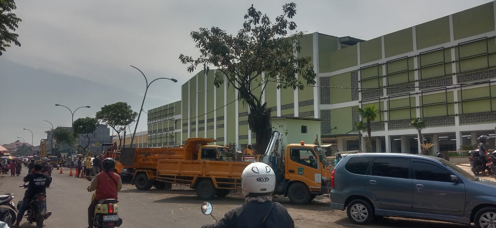 BPPW Banten Dinilai Lalai, Bangunan Pasar Anyar Banyak yang Bocor