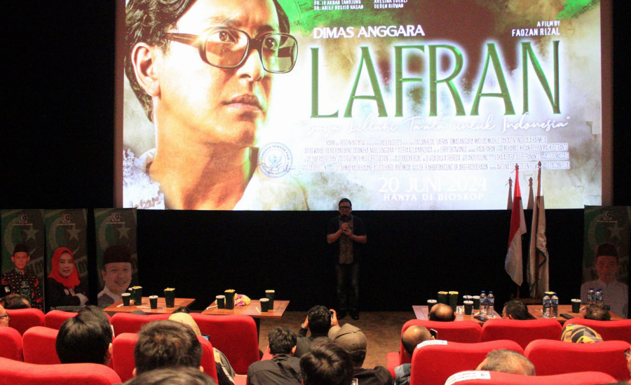 Nobar Film Lafran 'Saya Lilahi Taala Untuk Indonesia' Bikin Makin Cinta Indonesia 