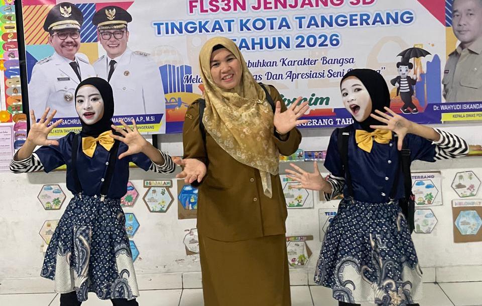 Aqila dan Filza Raih Juara 1 Pantomim