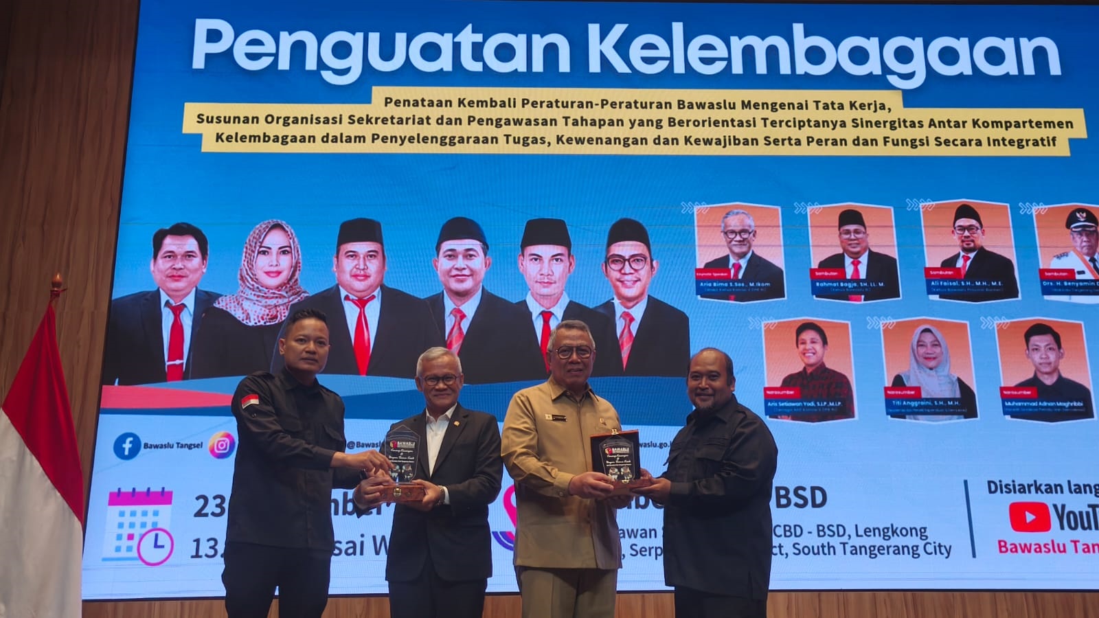 Bawaslu Tangsel Gelar Diskusi Penguatan Kelembagaan