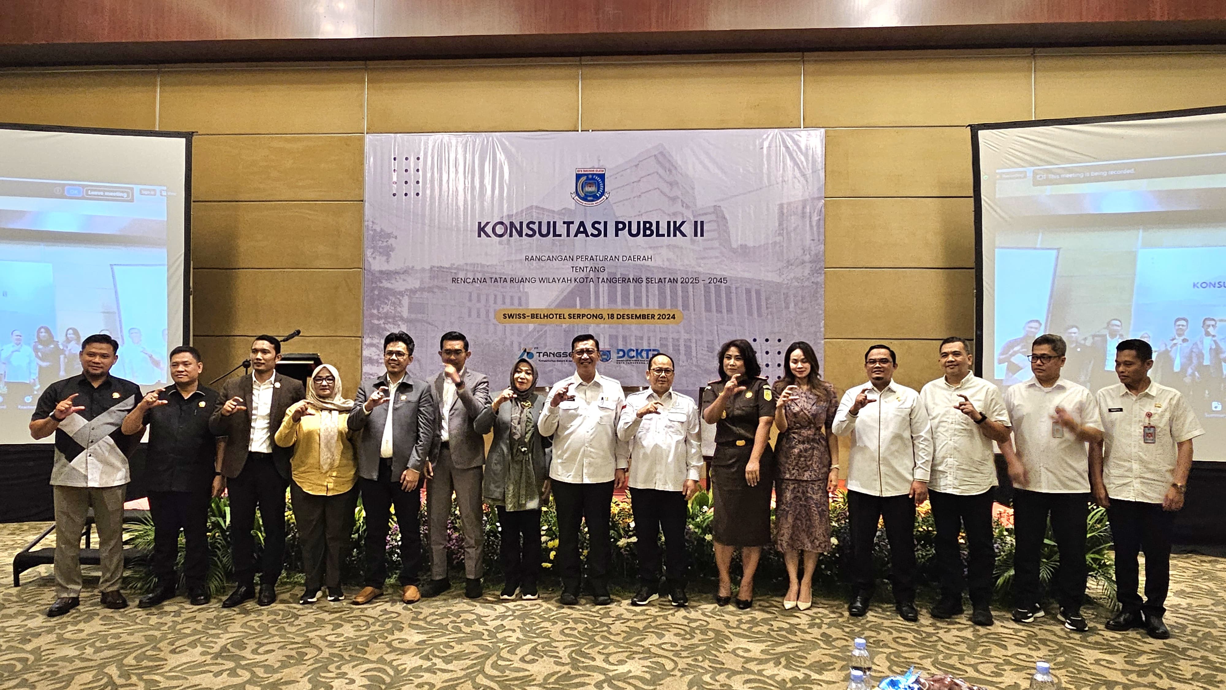 Konsultasi Publik Kedua Penyusunan Rencana Tata Ruang Wilayah 2025-2045 Digelar