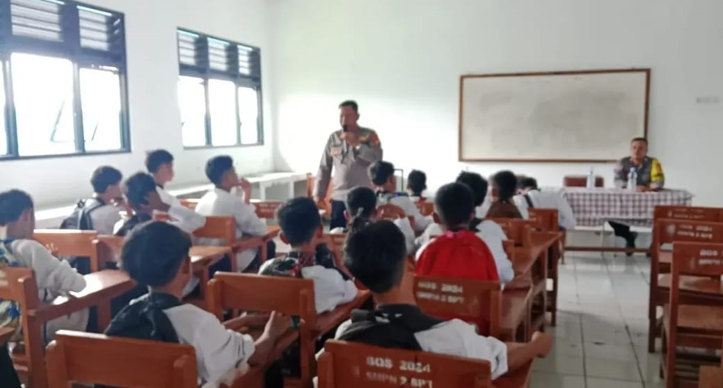 SMPN 2 Sepatan Ajak Siswa Jaga Kamtibmas Selama Liburan