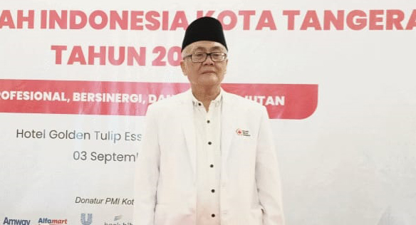 Oman Kembali Pimpin PMI Kota Tangerang