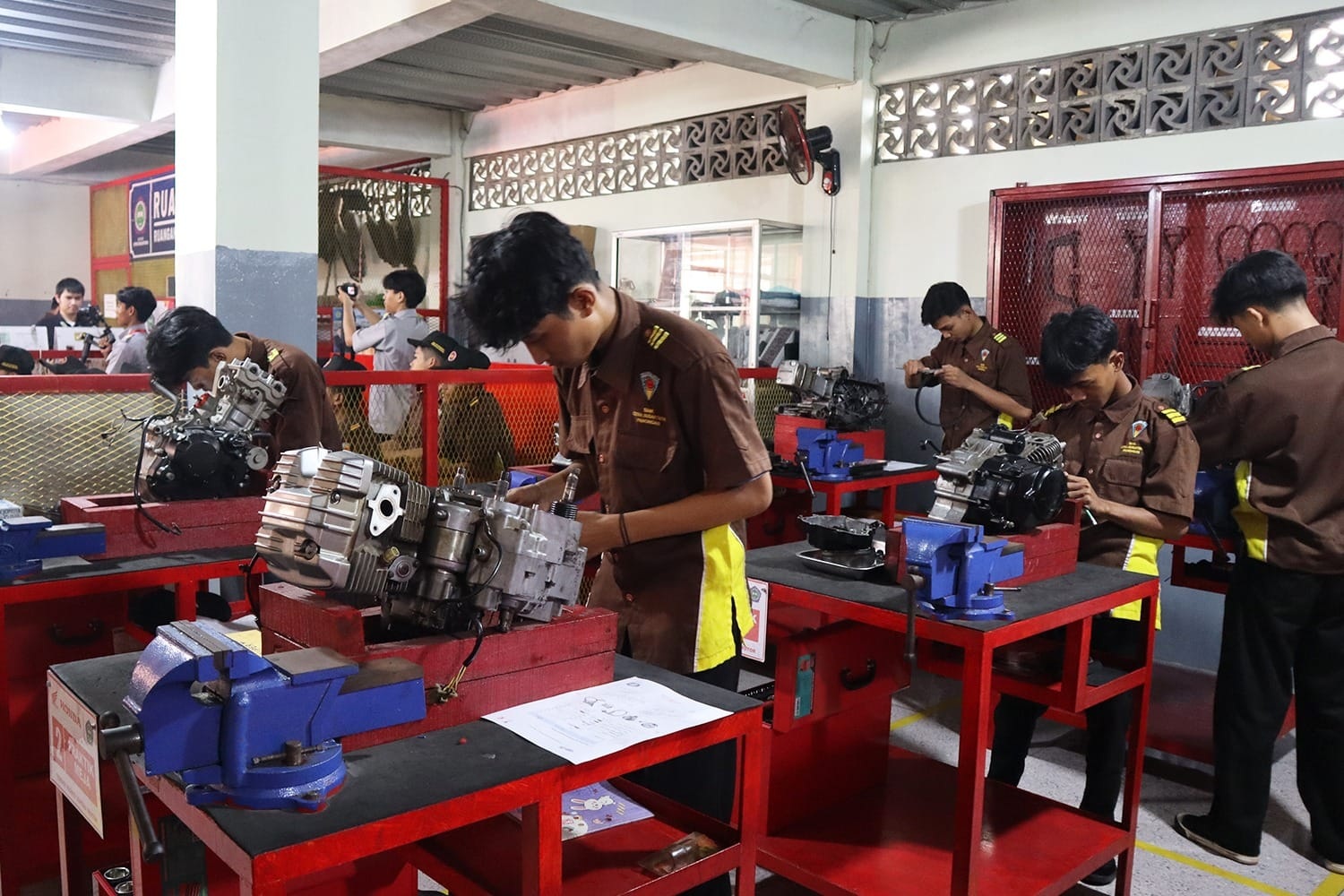 SMK Citra Nusantara Panongan Jadi Binaan Honda