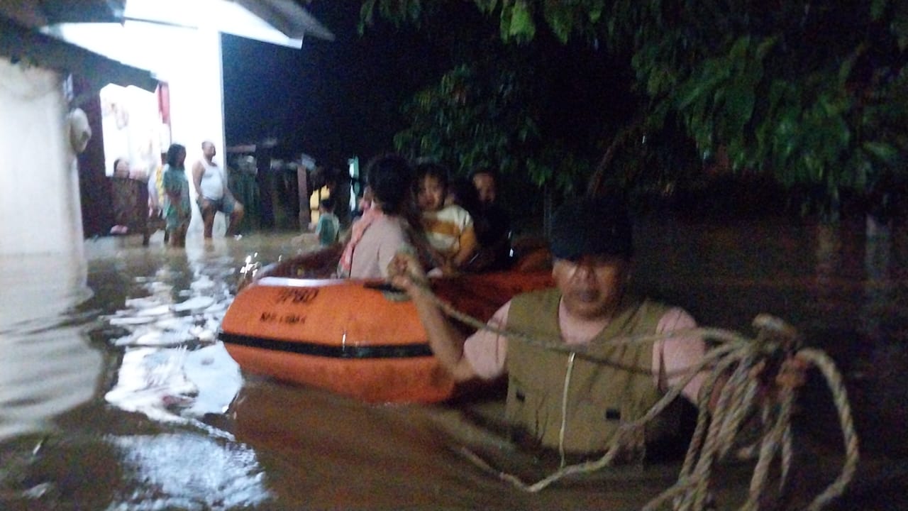 1.219 Rumah di Lebak Terendam Banjir 