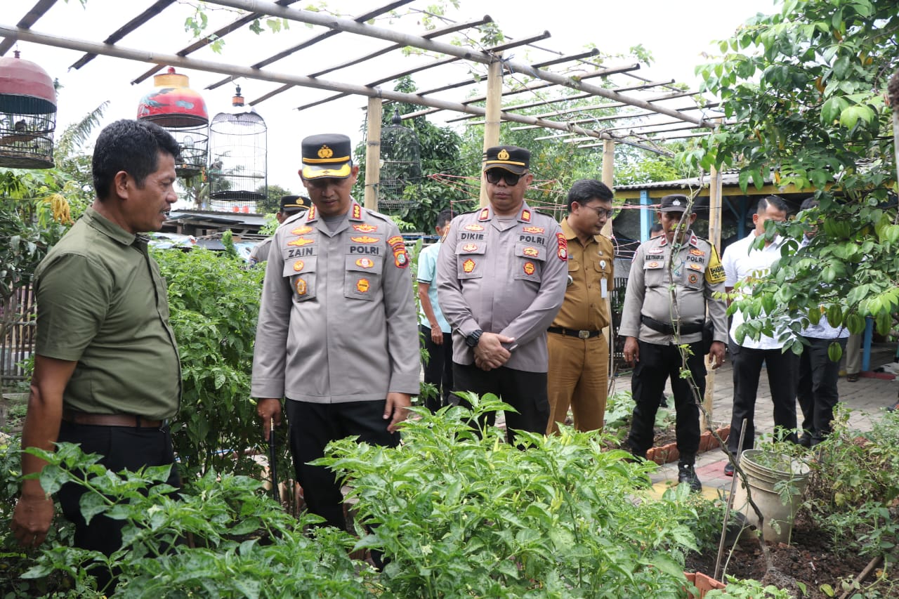 Asta Cita Presiden RI, Polres Metro Tangerang Gandeng KWT Hasilkan Pangan Berkualitas