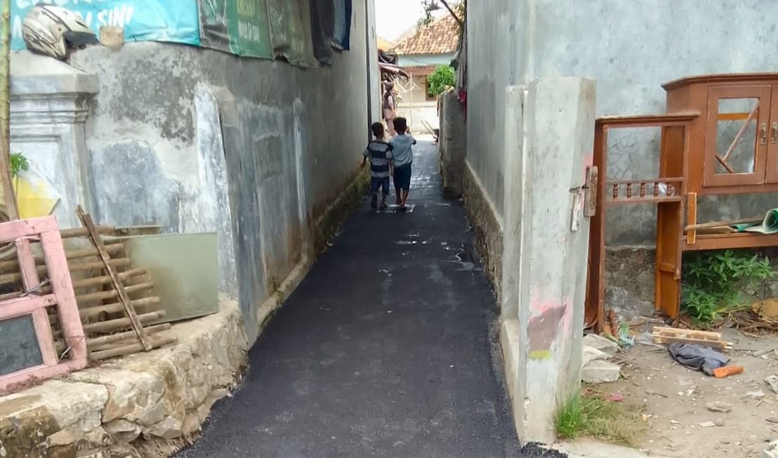 Sambut Ramadan, Mauk Barat Hotmix Jalan