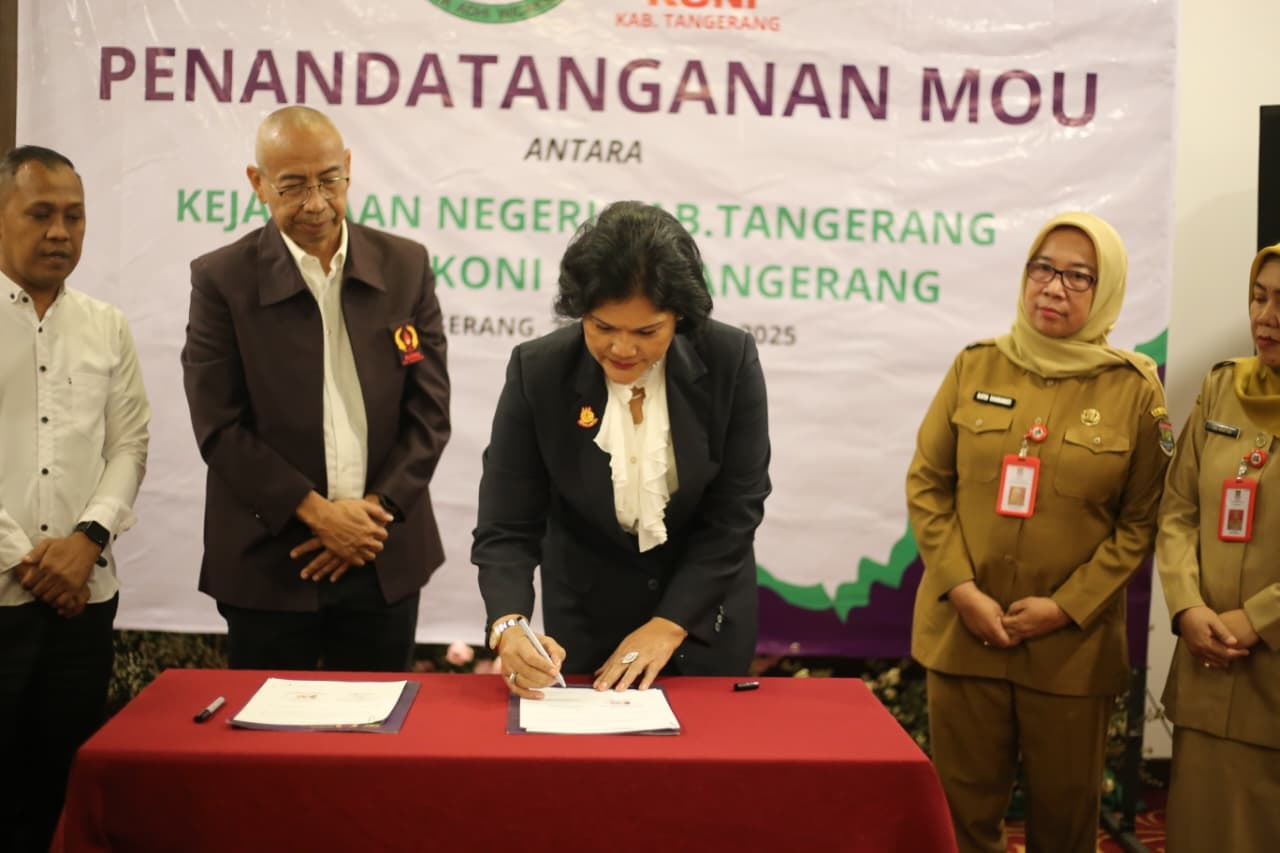 Jelang Porkab VI dan Porprov VII, KONI Minta Pendampingan Jaksa Kabupaten Tangerang