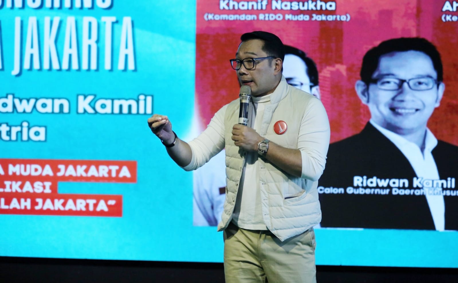 Survei Disway; Elektabilitas Ridwan Kamil 44%, Ungguli Pramono 40%