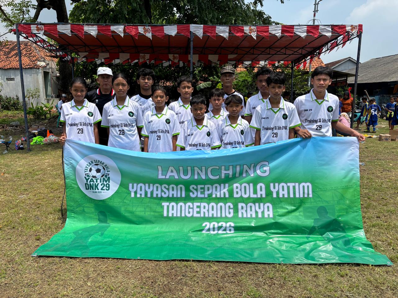 Launching Yayasan SSB Yatim Rediz Tangerang Raya, Cetak Pemain Muda Profesional
