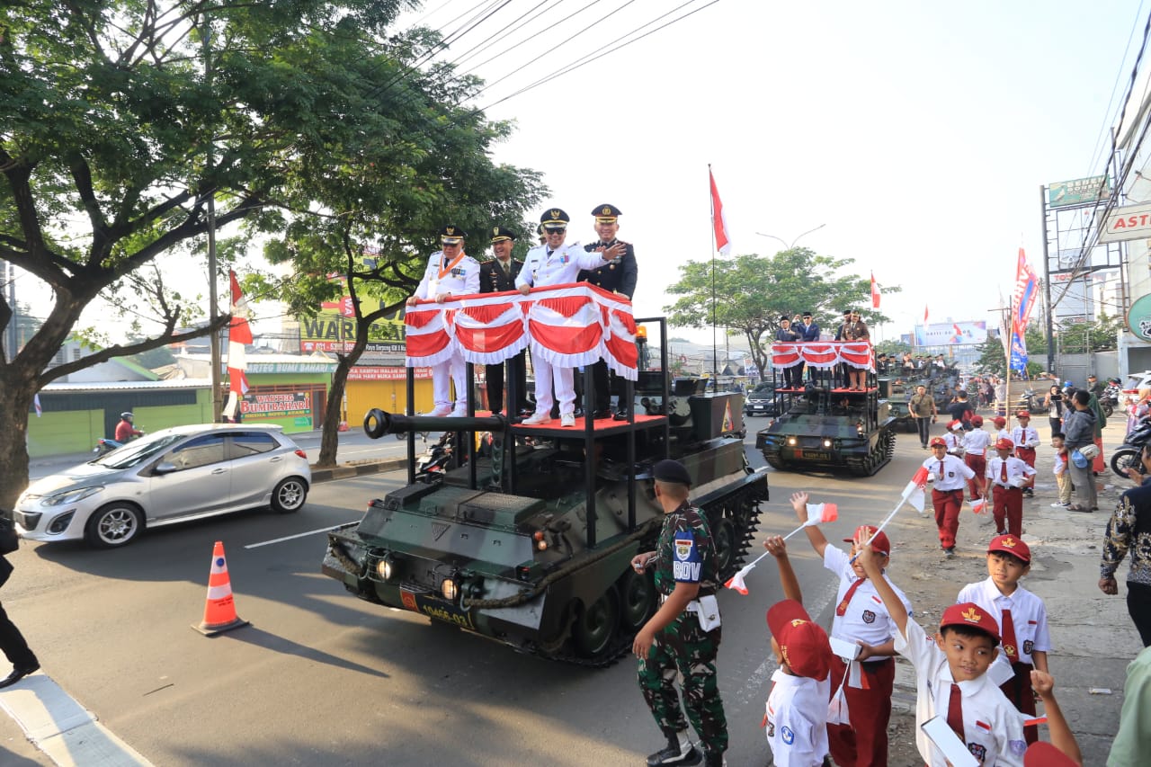 Pemkot Tangsel Gelar Upacara HUT ke-80 RI, Benyamin: Kemerdekaan Harus Jadi Energi Membangun Bangsa 