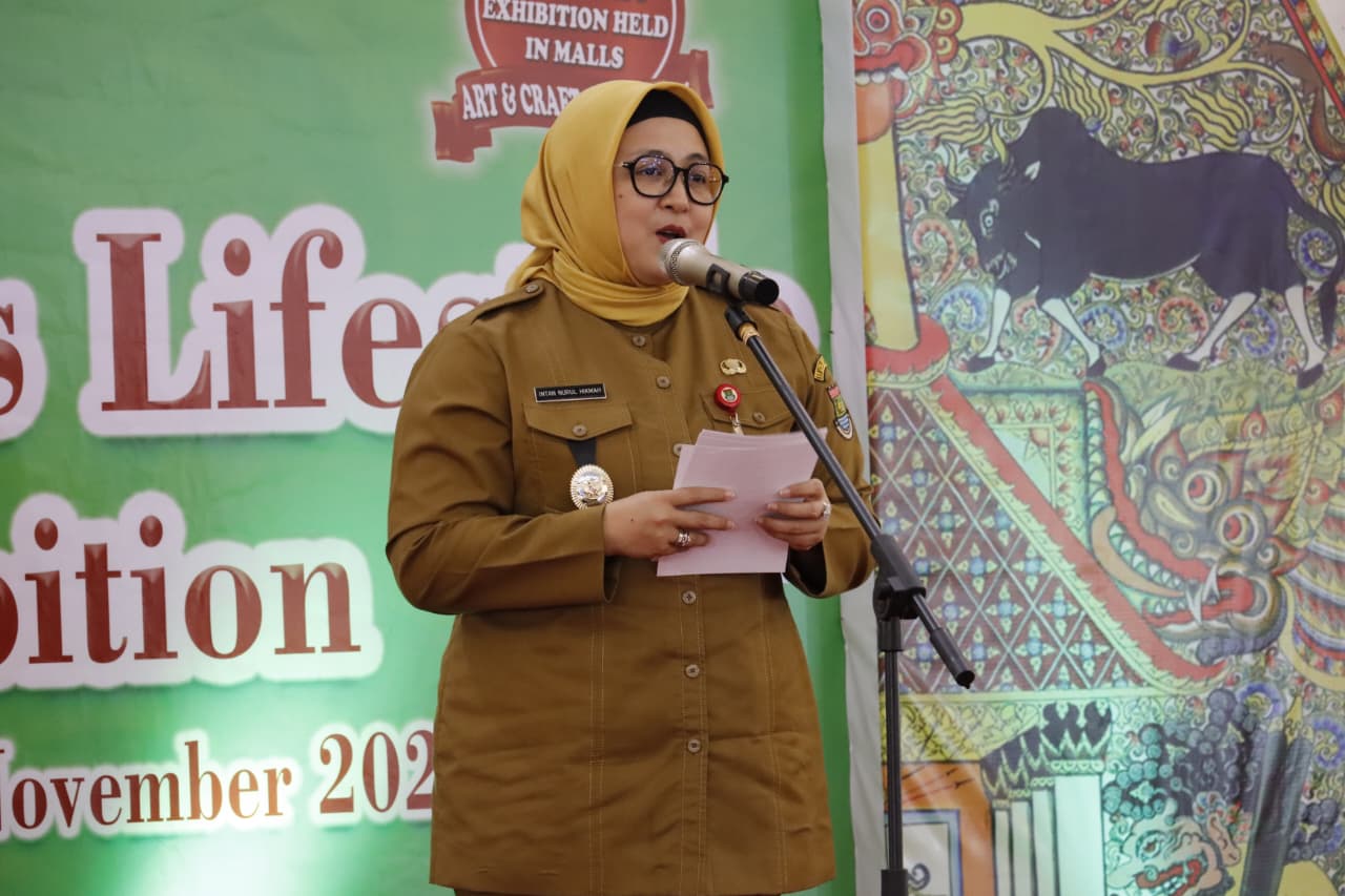 Pameran Nusacraft Lifestyle 2025, Wabup Intan: Jadikan Pameran Ajang Promosi UMKM