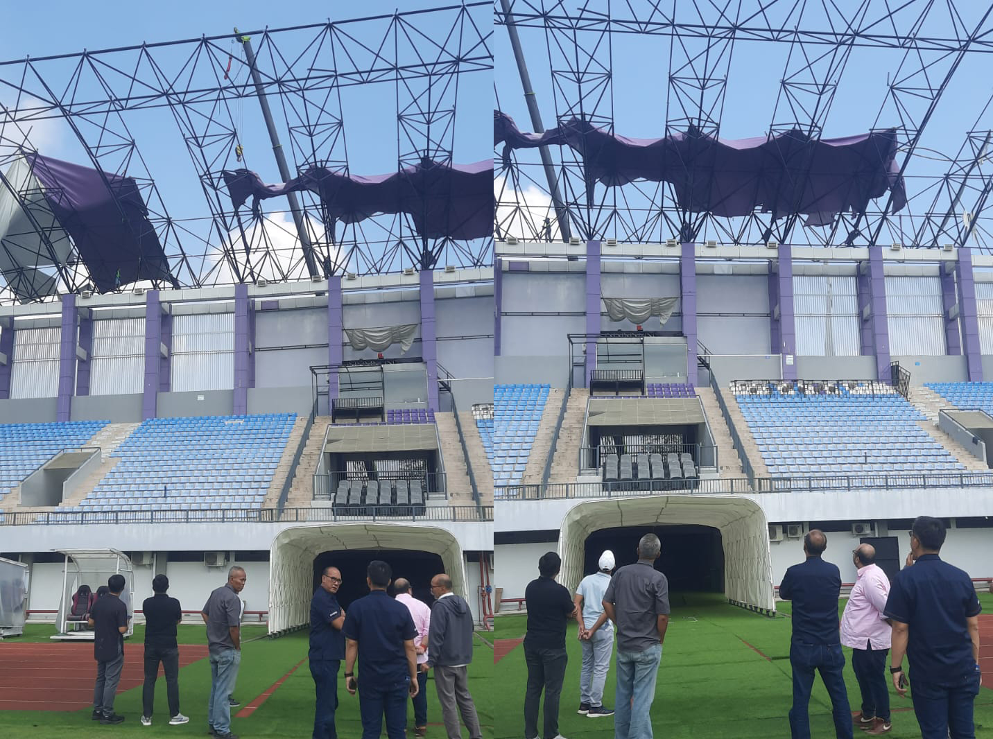 Peninjauan Ulang Stadion Indomilk Arena, Belum Bisa Digunakan