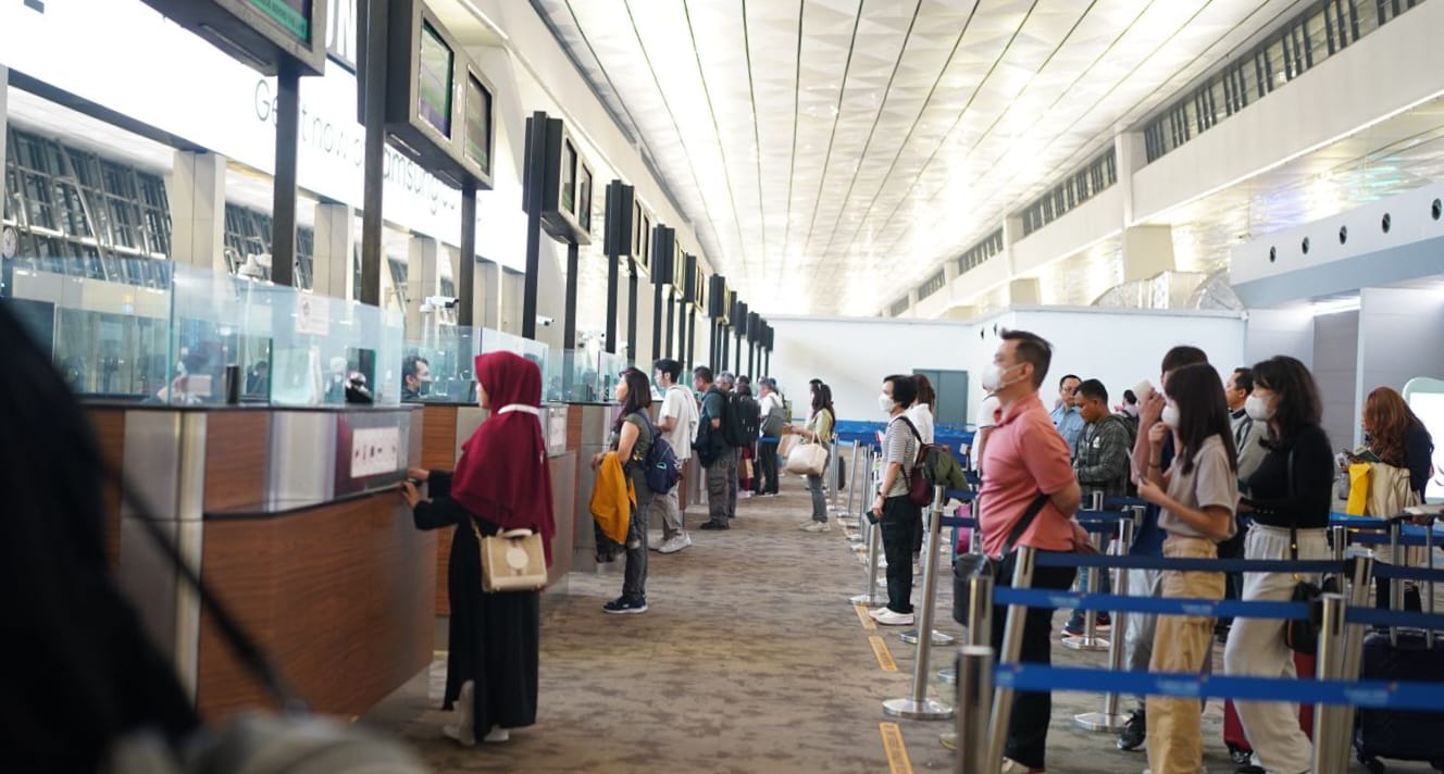 Arus Balik Penumpang Bandara Soetta Meningkat 12 Persen dari Tahun 2022