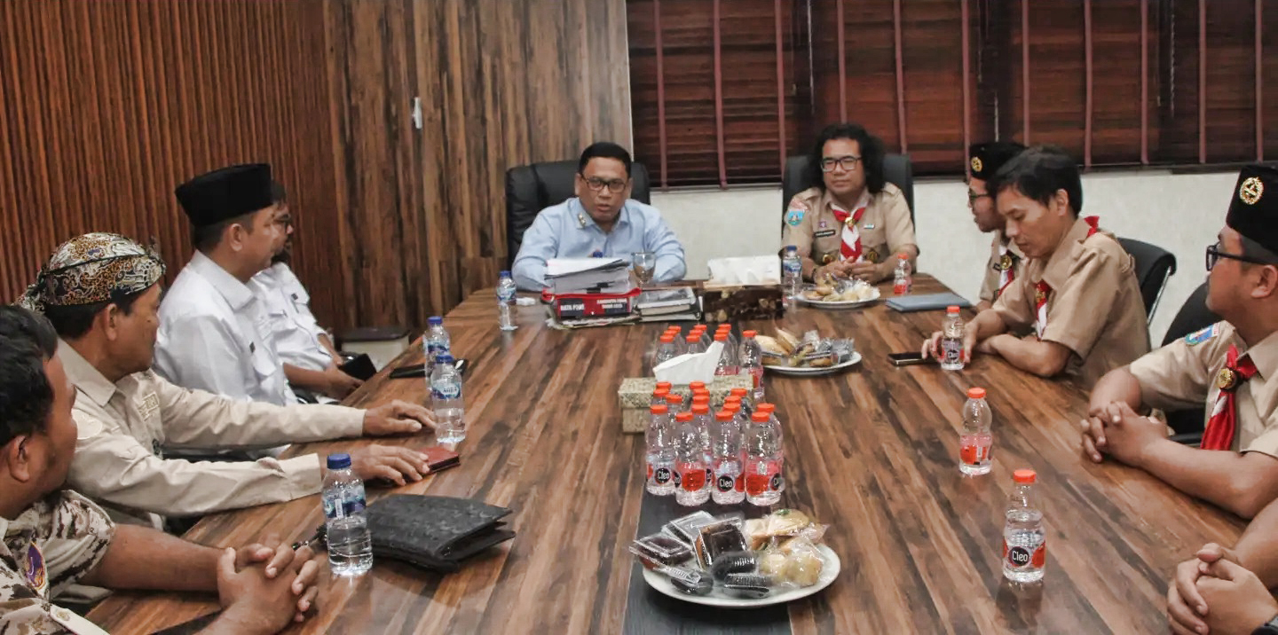 Amir Terima Audensi Pengurus Pramuka Banten