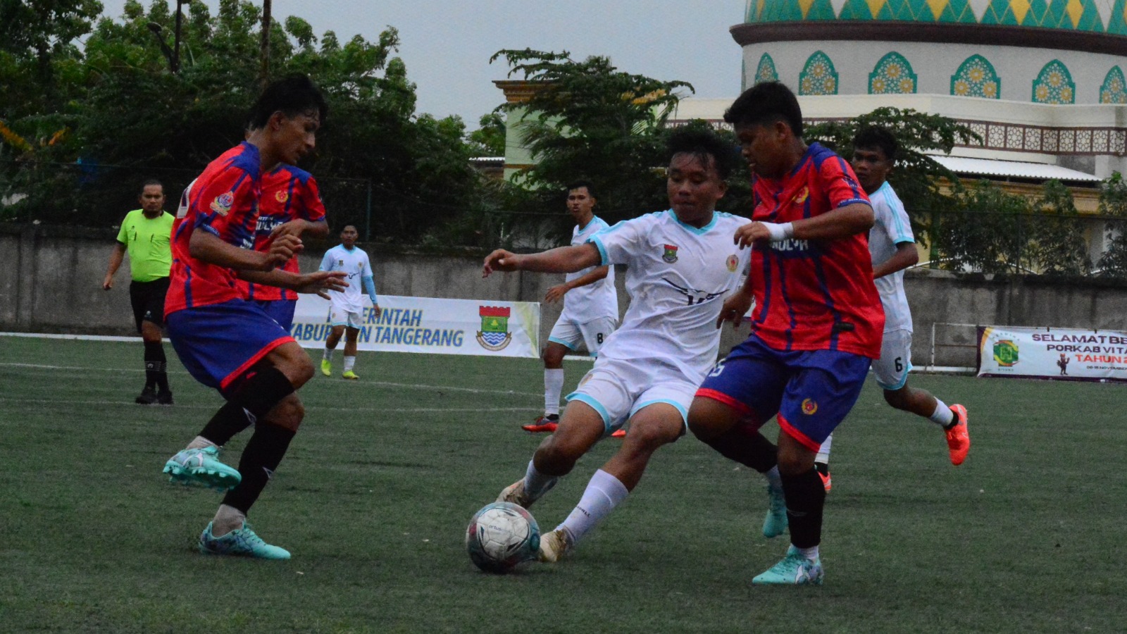 Babak 16 Besar Sepakbola Porkab VI Tangerang, Cikupa Tunggu Lawan, Jayanti Tantang Sepatan Timur