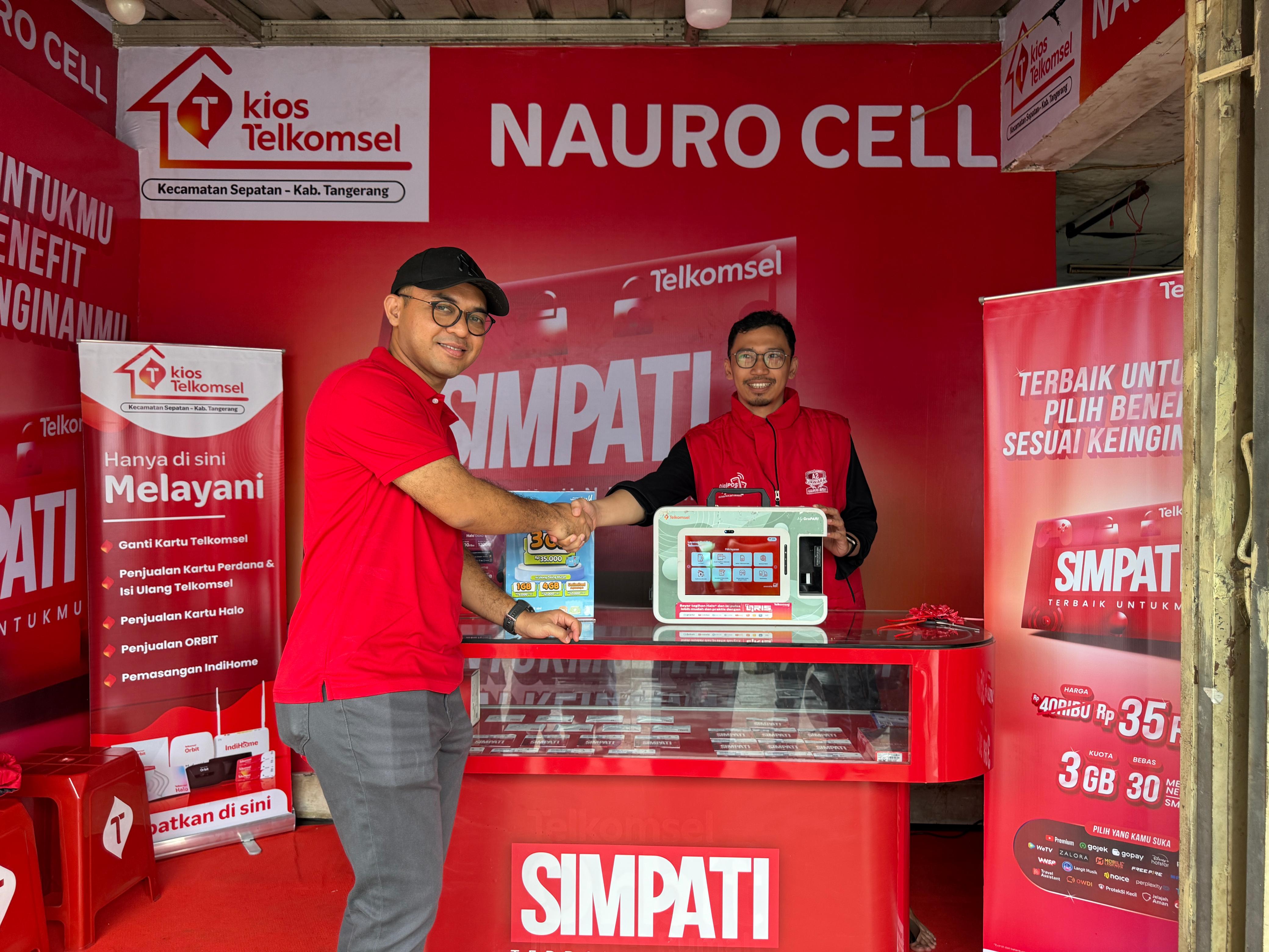 Telkomsel Luncurkan Kios Pertama di Wilayah Jabotabek Jabar, Dekatkan Layanan Digital ke Masyarakat Tangerang
