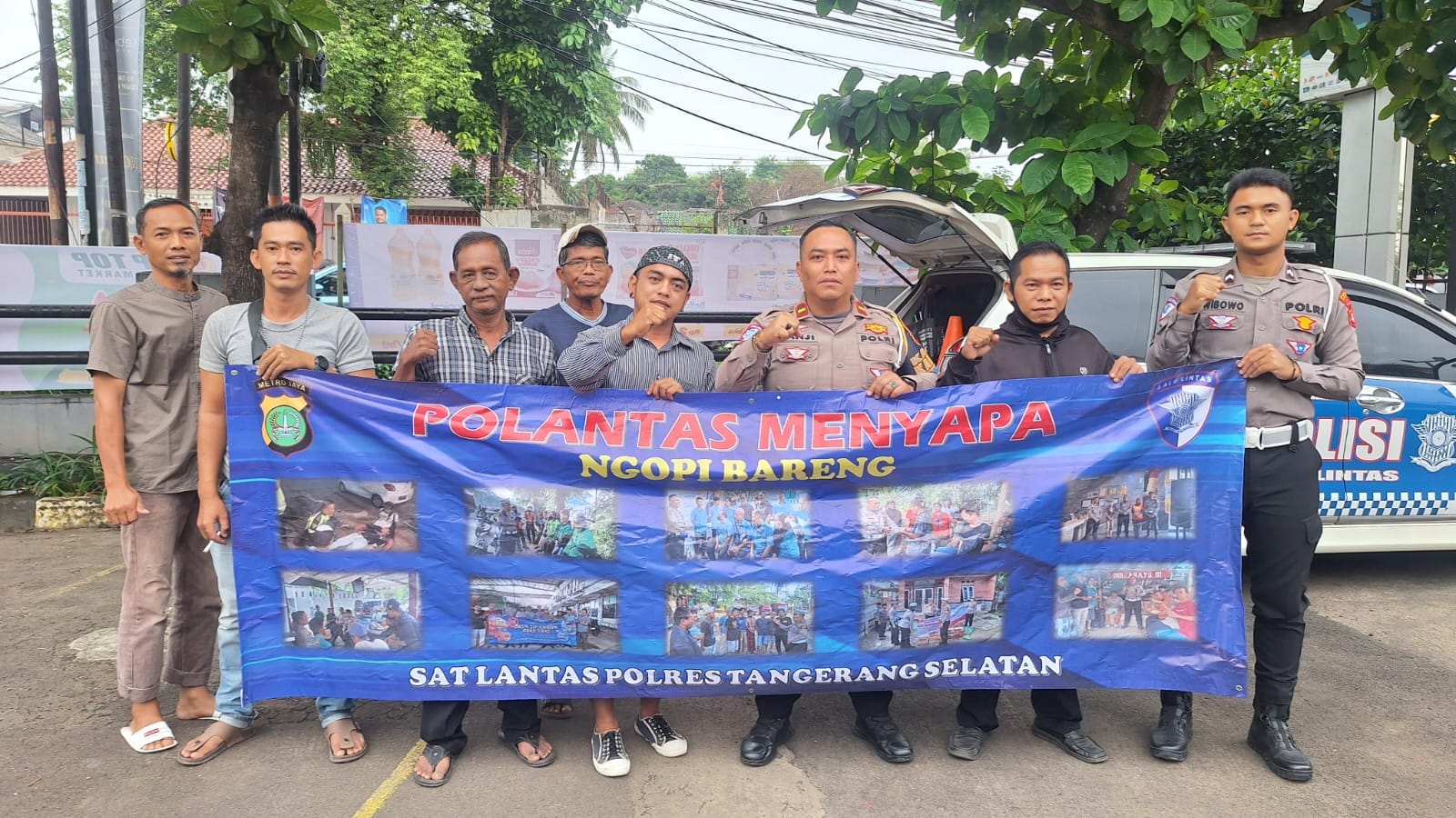 Satlantas Polres Tangsel Ajak Pengemudi Angkutan Tertib Lalu Lintas