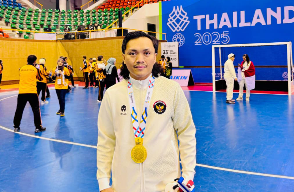 Kisah Pak Guru Adi Darmawan Leksono Atlet Timnas Hoki Indoor, Emas yang Bermula dari Paspor yang Tak Terbeli