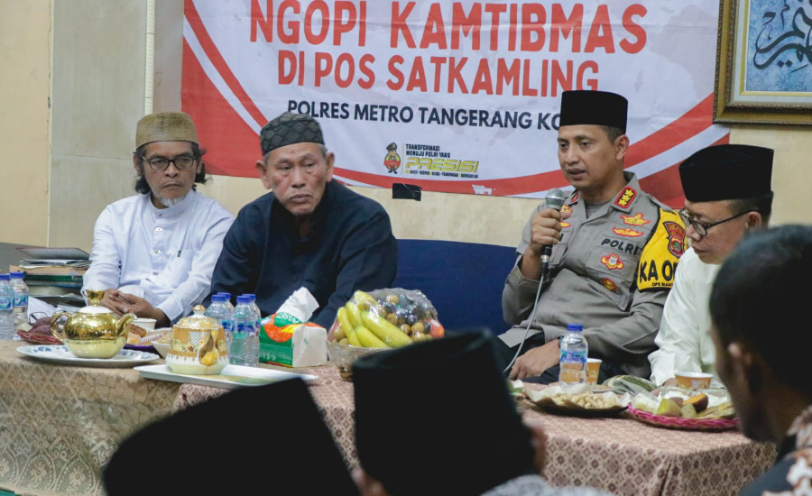  Ngopi Kamtibmas, Simak Pesan Kapolres Jelang Pilkada Serentak 2024 di Kota Tangerang