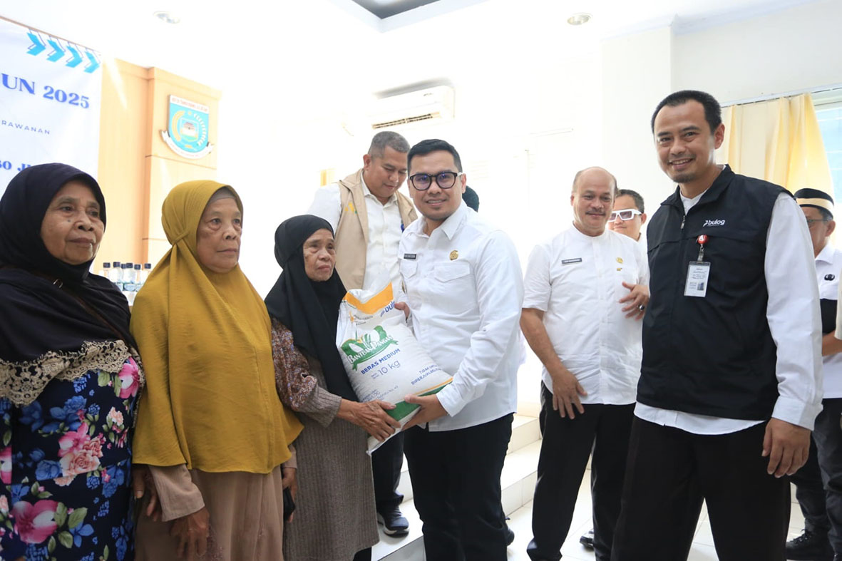 Pemkot Tangsel Dapat 36 Ton Beras Untuk Juni dan Juli