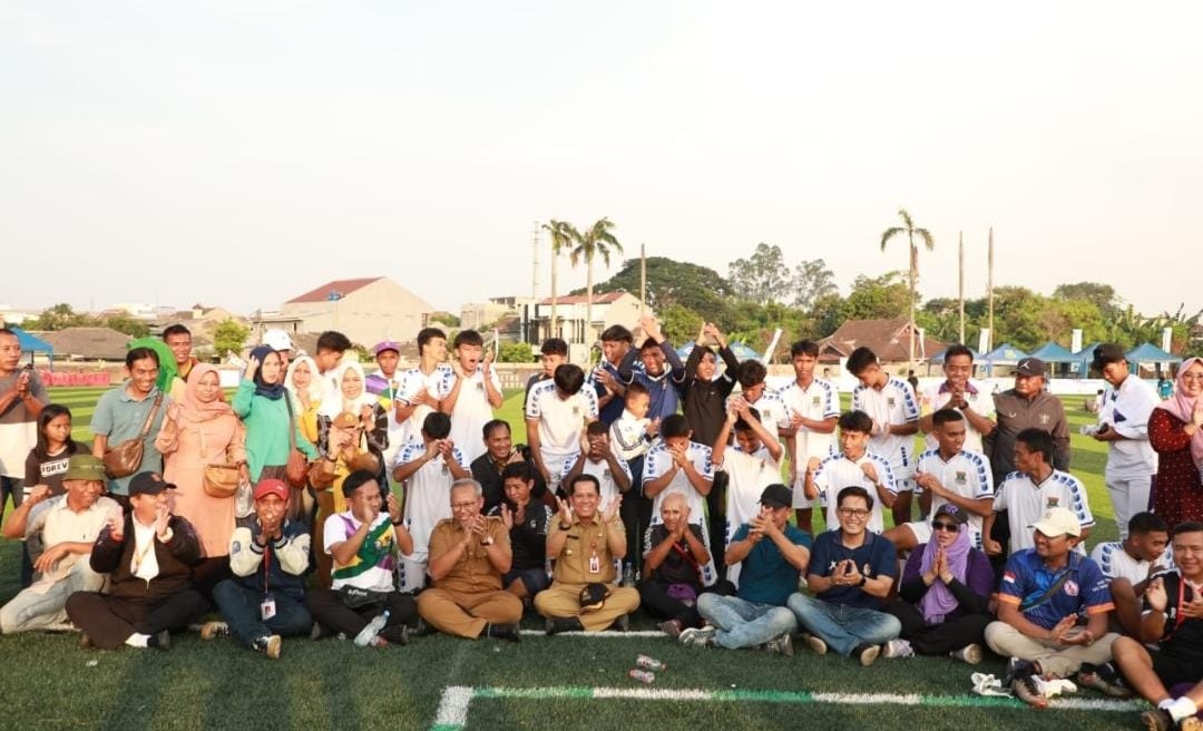 Derby Tangerang di Final Cabor Sepakbola, Kabupaten Tangerang Pesta Gol 5-0