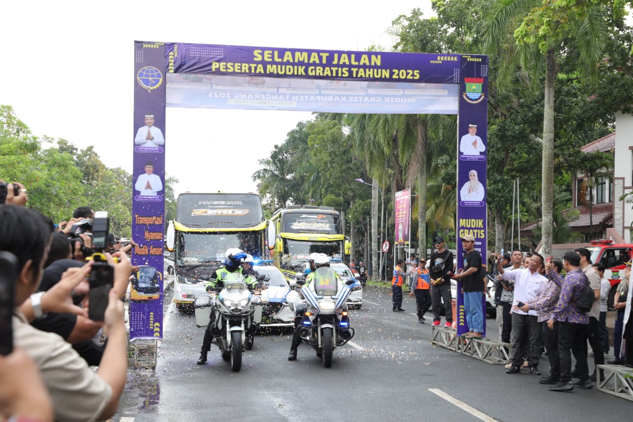 Mudik Gratis Pemkab Tangerang, Membludak, Pendaftar Capai 10 Ribu