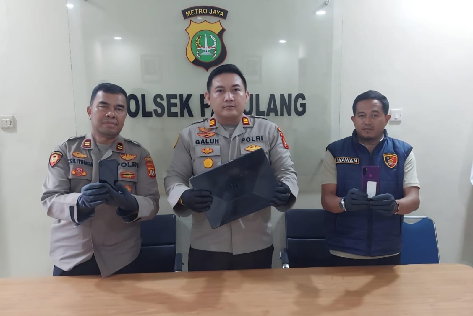 Bermodal CCTV, Polsek Pamulang Ringkus Pelaku Pencurian Rumsong