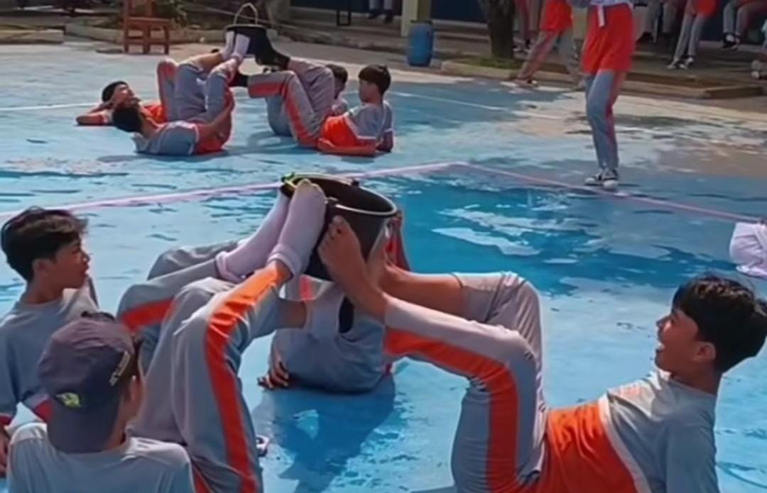 SMPN 2 Sepatan Timur Meriahkan HUT RI,  Gelar Berbagai Lomba