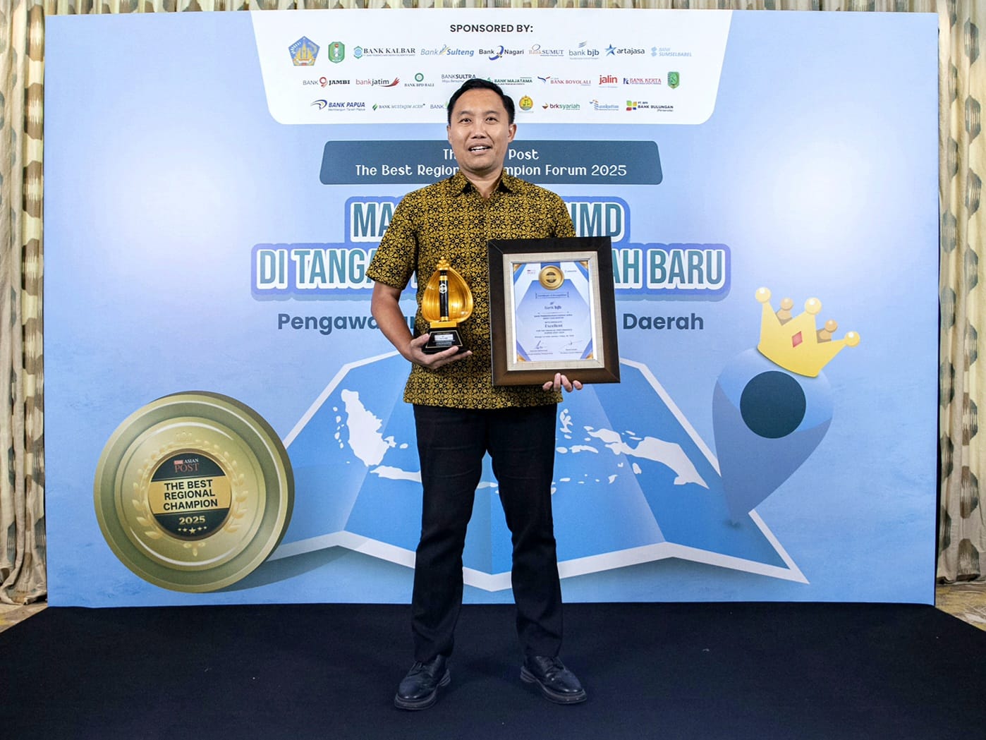 bank bjb Raih 2 Penghargaan The Asian Post The Best Regional Champion 2025
