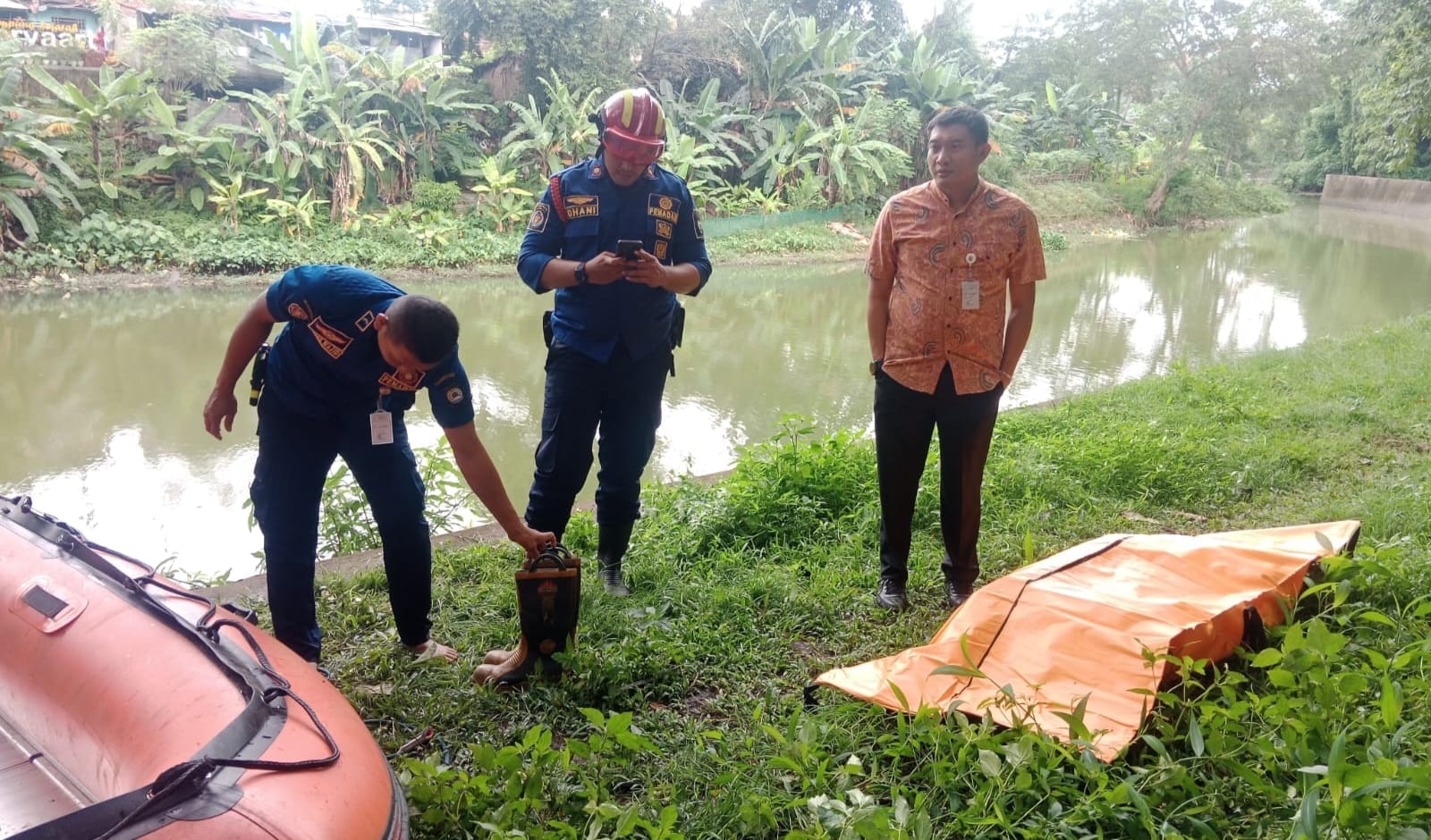 Mayat Mr. X Ditemukan Ngambang di Pintu Air 2 Tangerang