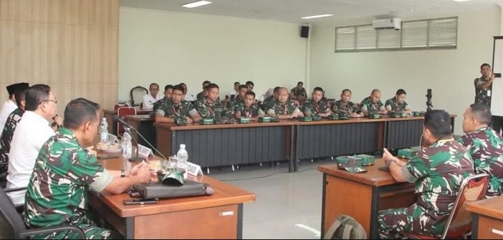 KKL Siskoad TNI Bentuk Sinergi Pemkab