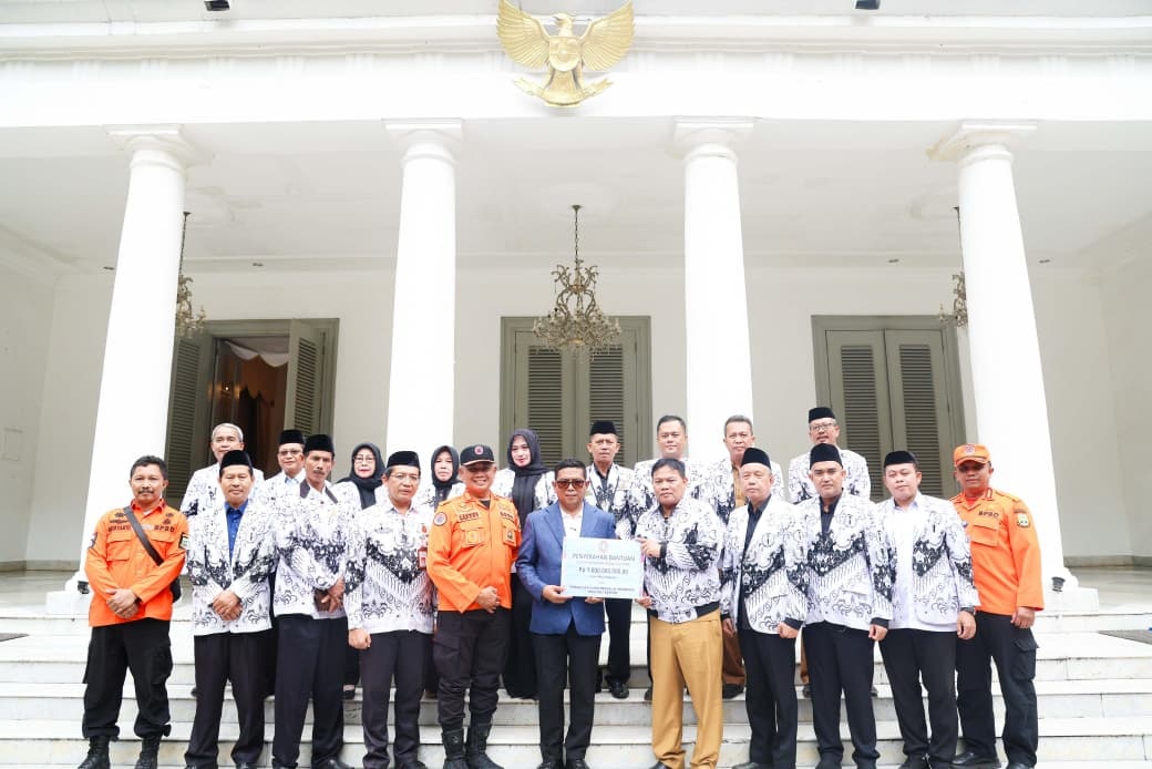 PGRI Sumbang Rp1 M untuk Korban Bencana Sumatera