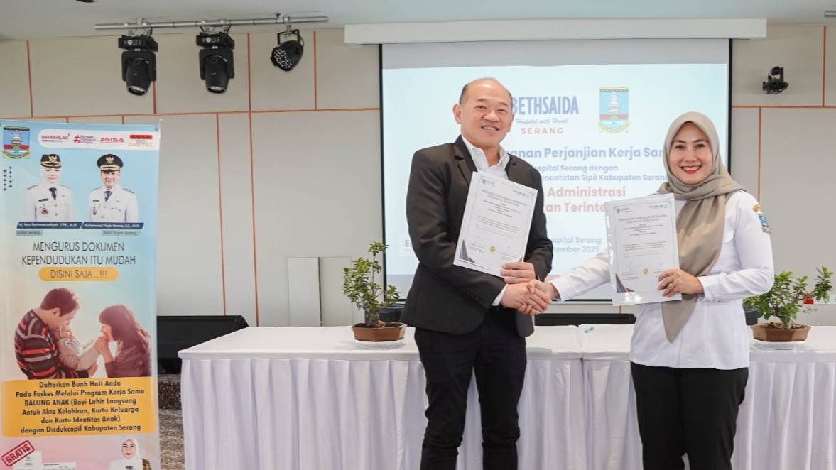 Bethsaida Hospital Serang Permudah Pasien Melahirkan Urus Dokumen Kependudukan Lewat Program Balung Anak