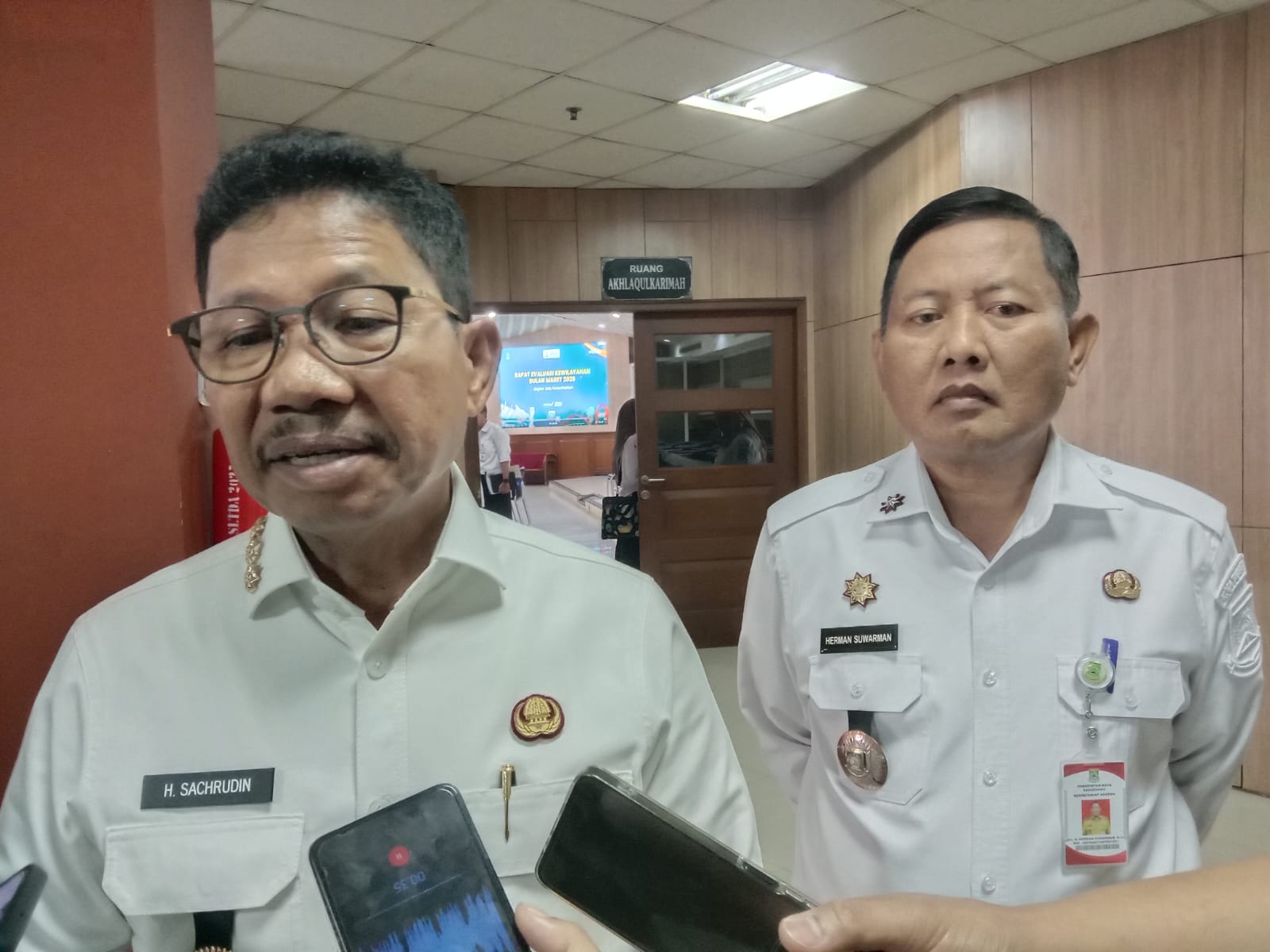 Jelang  Mudik, Sachrudin Instruksikan Perbaikan Jalan dan Pengamanan Wilayah