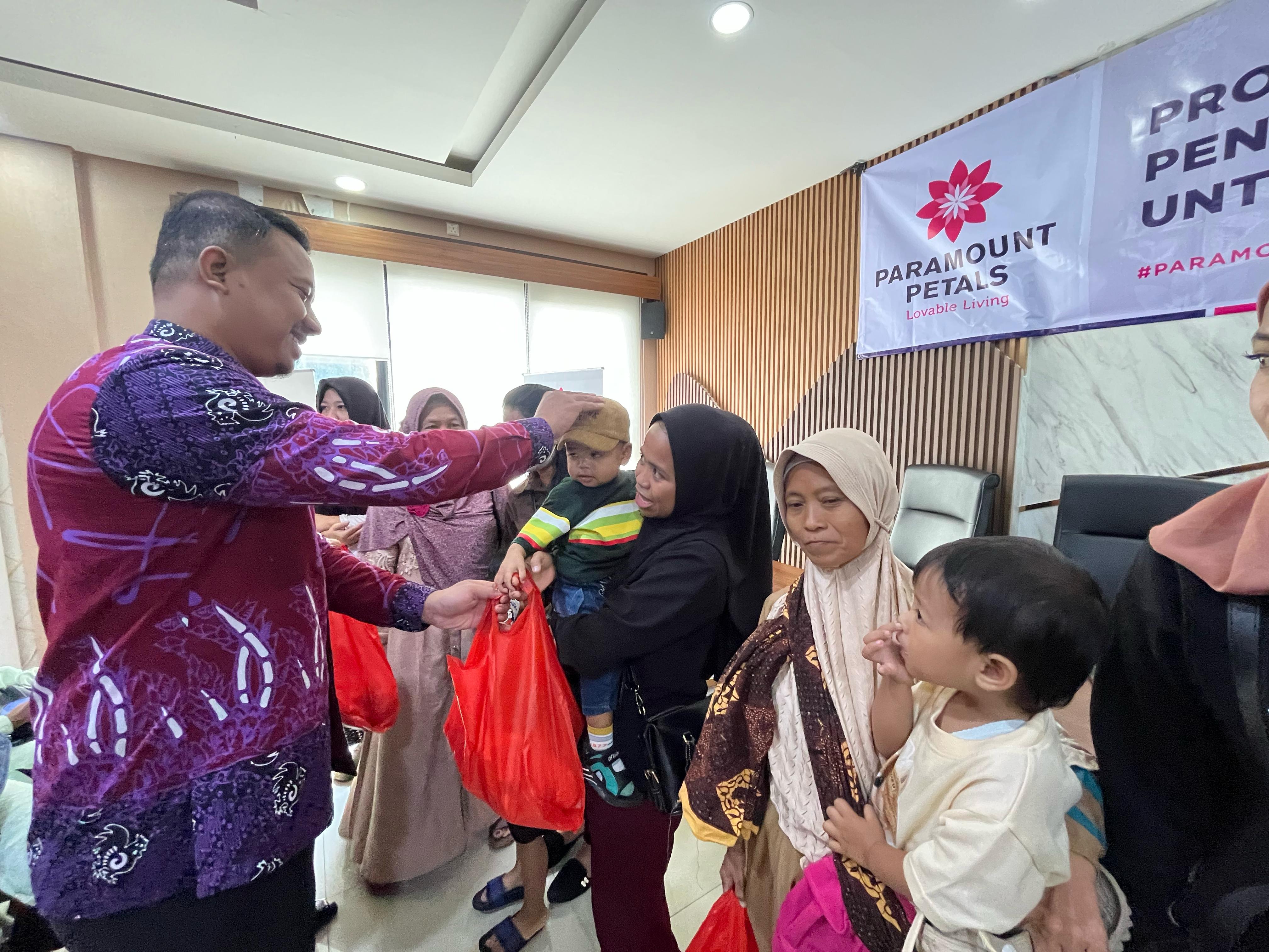 Tangani Stunting, Kecamatan Curug Gandeng Paramount Petals Jadi Orang Tua Asuh