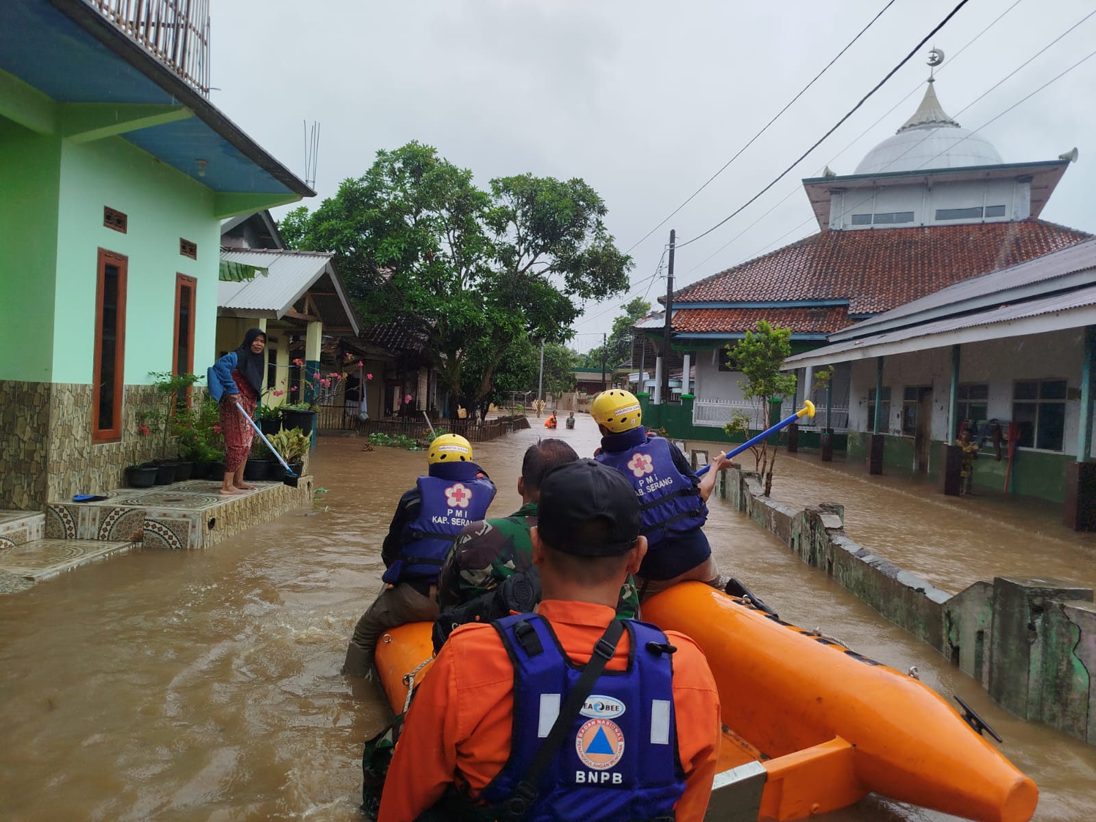 Hujan Tak Kunjung Berhenti Rendam Ratusan Rumah di Dua Kecamatan