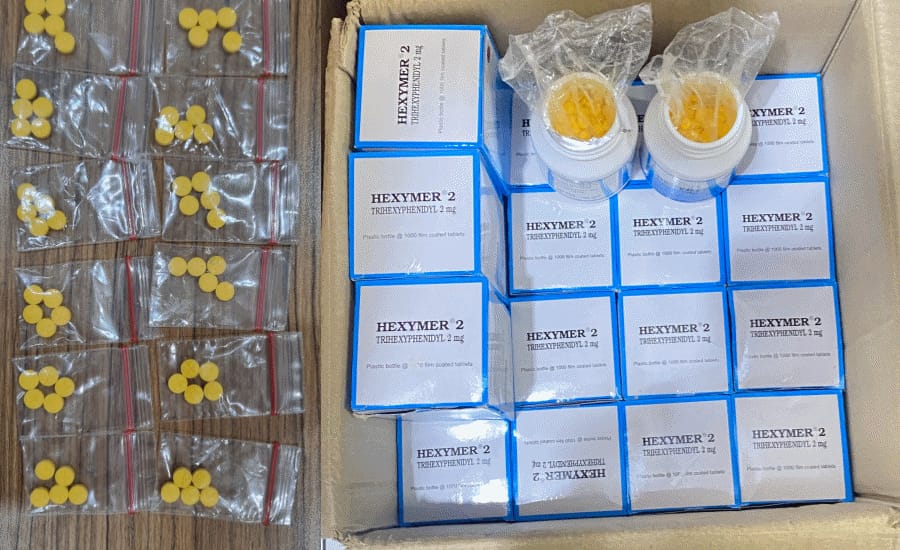 Operasi Nila, 113.501 Butir Tramadol dan Hexymer Disita di Tangerang