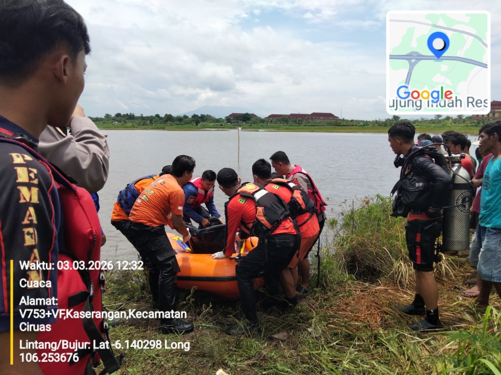 Cari Ikan, Warga Cisait Tenggelam