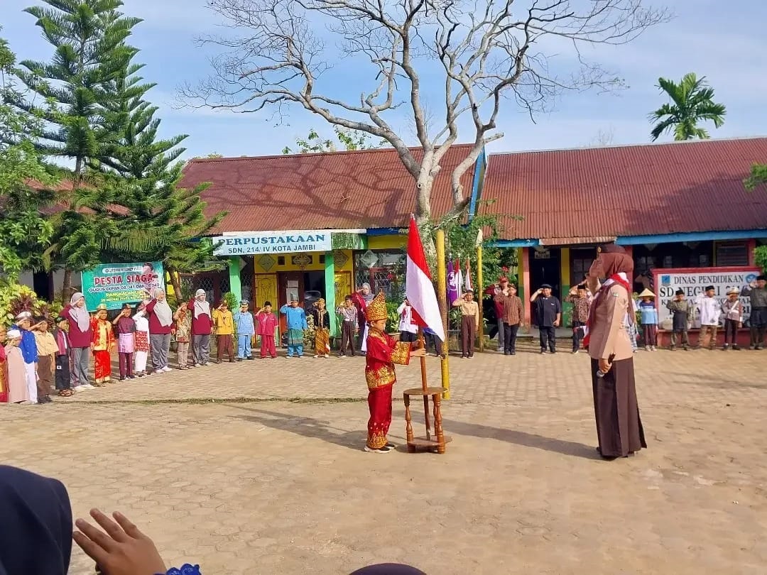 SDN Balaraja V Kenalkan Sosok Pahlawan Lewat Pakaian